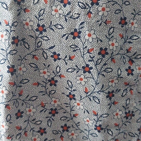 Banana Republic Blue Floral Casual Button Down Shirt - Picture 11 of 11